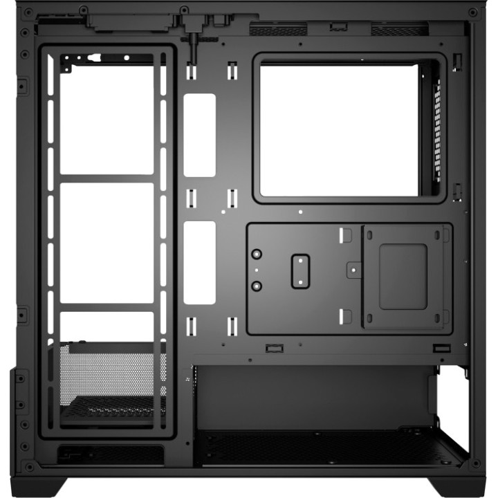 UNYKACH Carcasă PC gaming cu panou frontal și lateral din