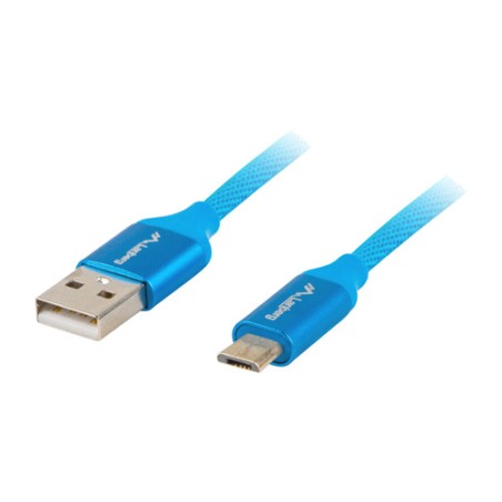cable usb-a a micro usb con carga rápida quick charge 3.0 1 m ca-usbm-20cu-0010-bl