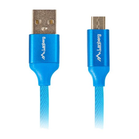 cable usb-a a micro usb con carga rápida quick charge 3.0 180 cm ca-usbm-20cu-0018