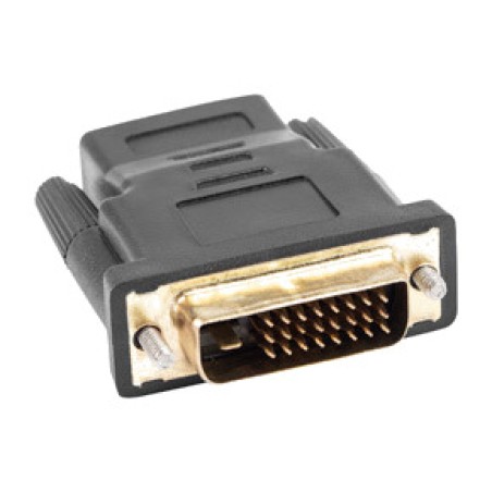 video adaptér samica na samec, jednoduché prepojenie hdmi-dvi-d 24+1