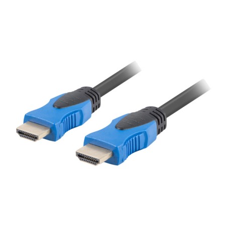 cable hdmi de cobre con conectores macho v2.0 4k 180 cm ca-hdmi20cu-0018-bk