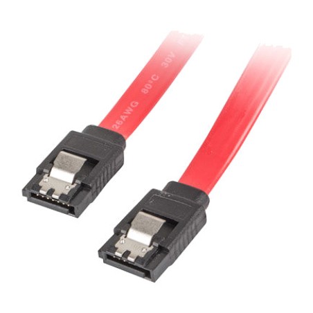 sata iii adatkábel fém klipszekkel és anyacsatlakozókkal 6gb/s 50 cm ca-sasa-14cu-0050