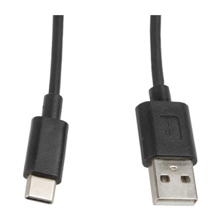 cable usb-a 2.0 a usb-c para carga y datos 1 m ca-usbo-10cc-0010-bk