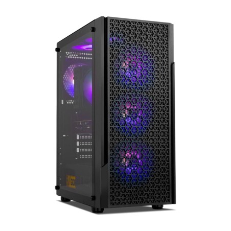 case gaming micro atx con frontale airflow e vetro temperato infinity-beta argb gpu-300mm
