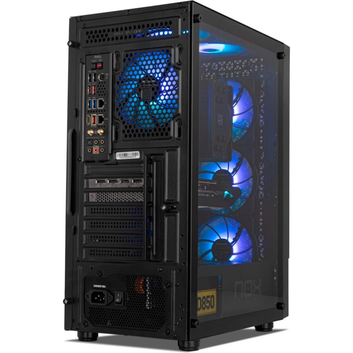 NOX Igralno računalniško ohišje Micro ATX z airflow sprednjo