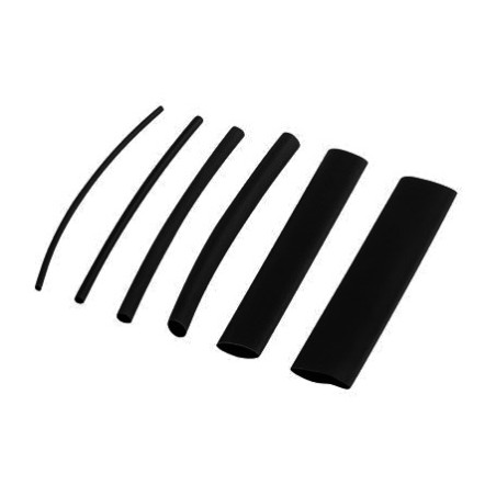 assortment of 100 heat-shrink tubes 100mm 1,5-13mm org01-st100