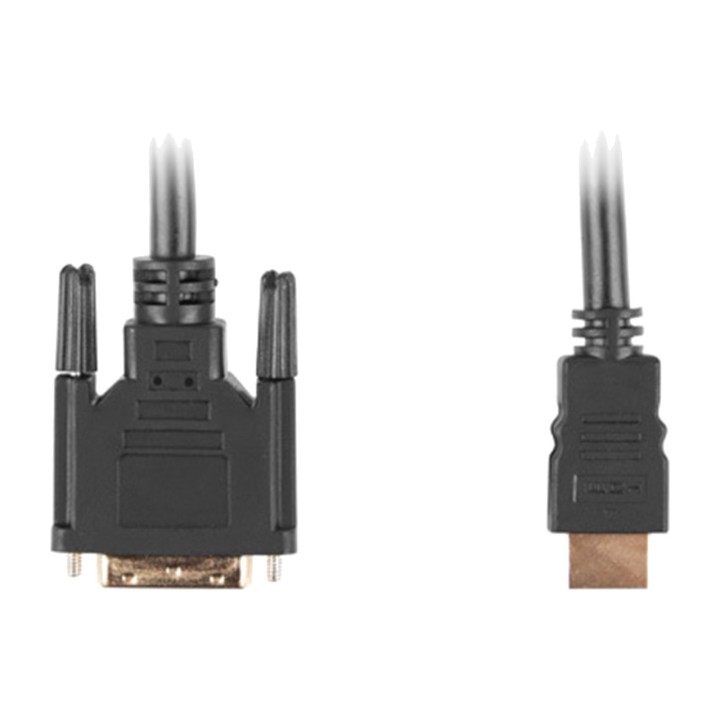 LANBERG Kabel wideo jednołączowy z wtykami męskimi
