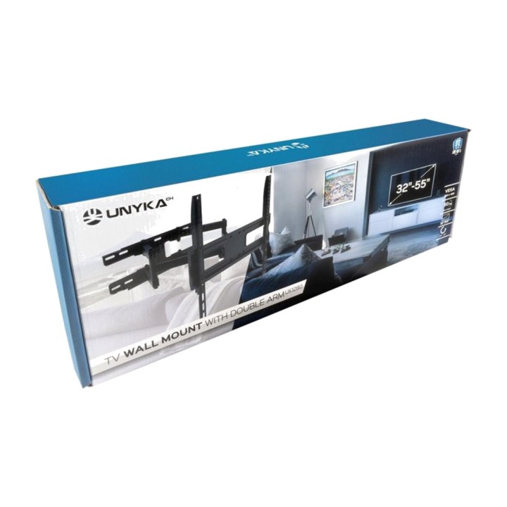 UNYKACH Articulating wall mount for TV and monitor 32-55"