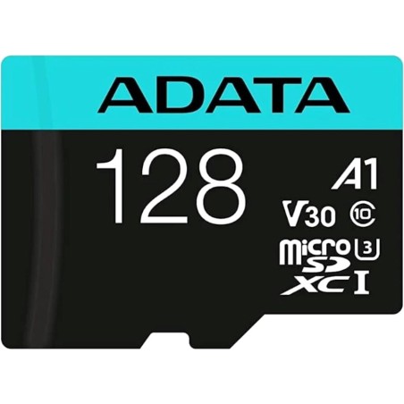 carte mémoire microsdxc avec adaptateur sd premier-pro 128gb uhs-i u3 v30 a2