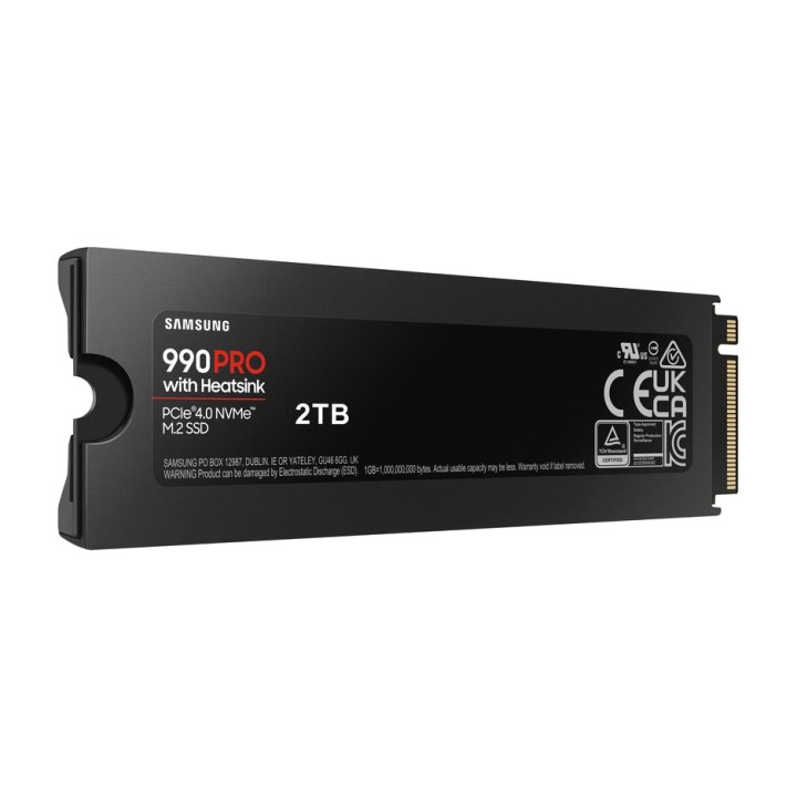 SAMSUNG SSD interno M.2 NVMe PCIe 4.0 con dissipatore di