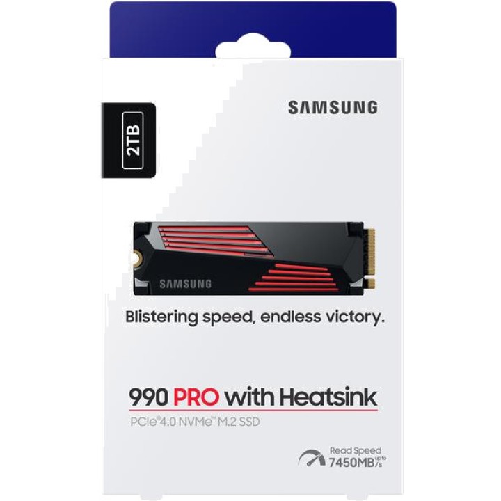 SAMSUNG SSD interno M.2 NVMe PCIe 4.0 con dissipatore di