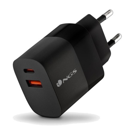 gan stenski polnilnik s hitrim polnjenjem bud33w 33w usb-c+a