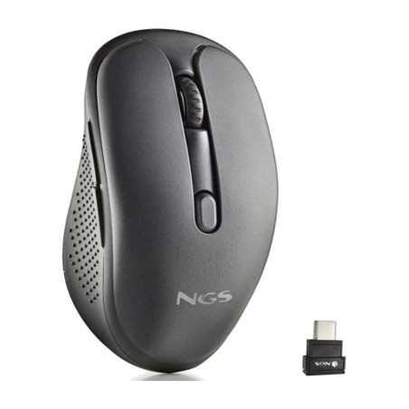 rechargeable multi-device wireless laser mouse with usb-c receiver evo-mix 3200dpi
