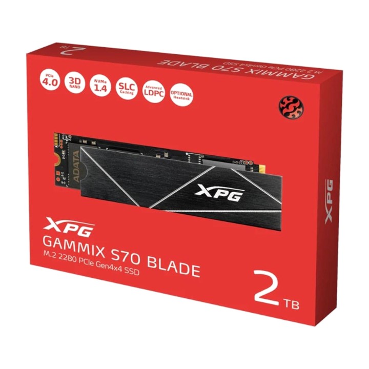 ADATA M.2 NVMe SSD XPG-GAMMIX S70 BLADE 2TB-PCIE 4.0