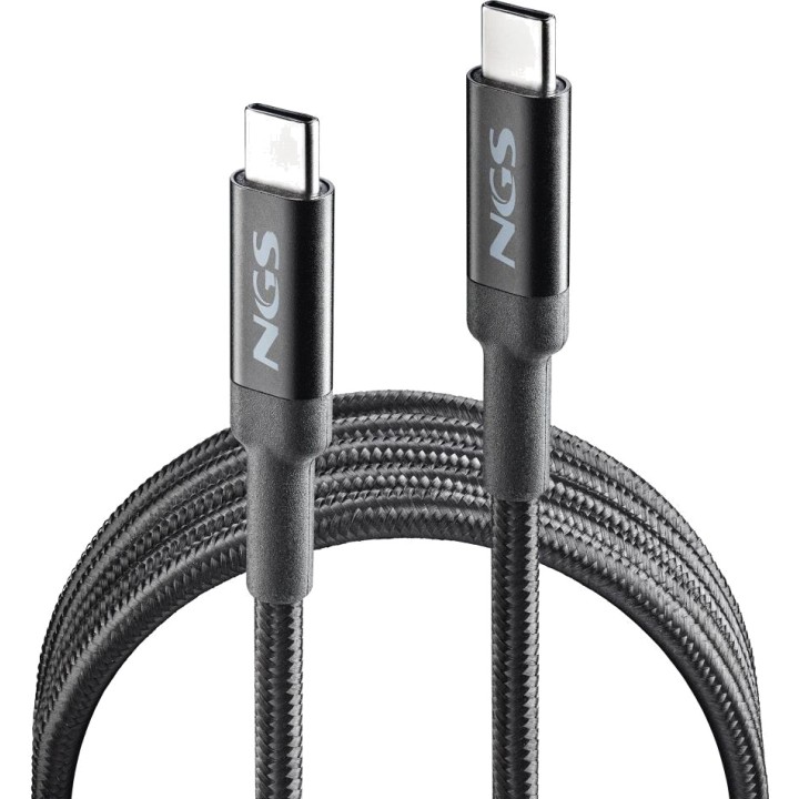 NGS Cable USB-C de càrrega ràpida amb connectors mascle KNOT