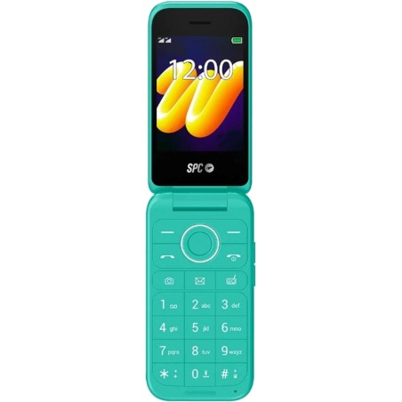 teléfono móvil de tapa con doble pantalla y botón sos wild-2336 4g 2,8"