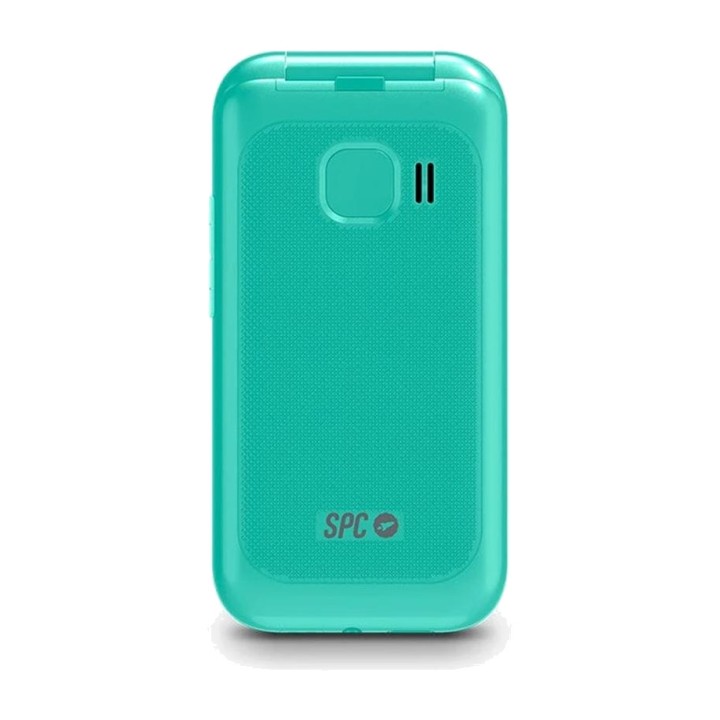 SPC Flip mobile phone with dual screens and SOS button