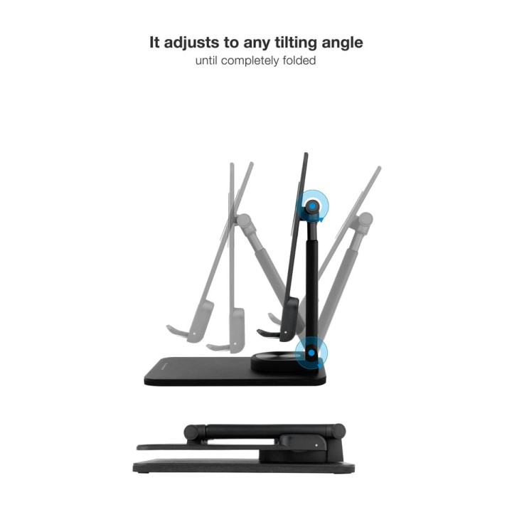 TOOQ Soporte de mesa plegable para tablet y móvil