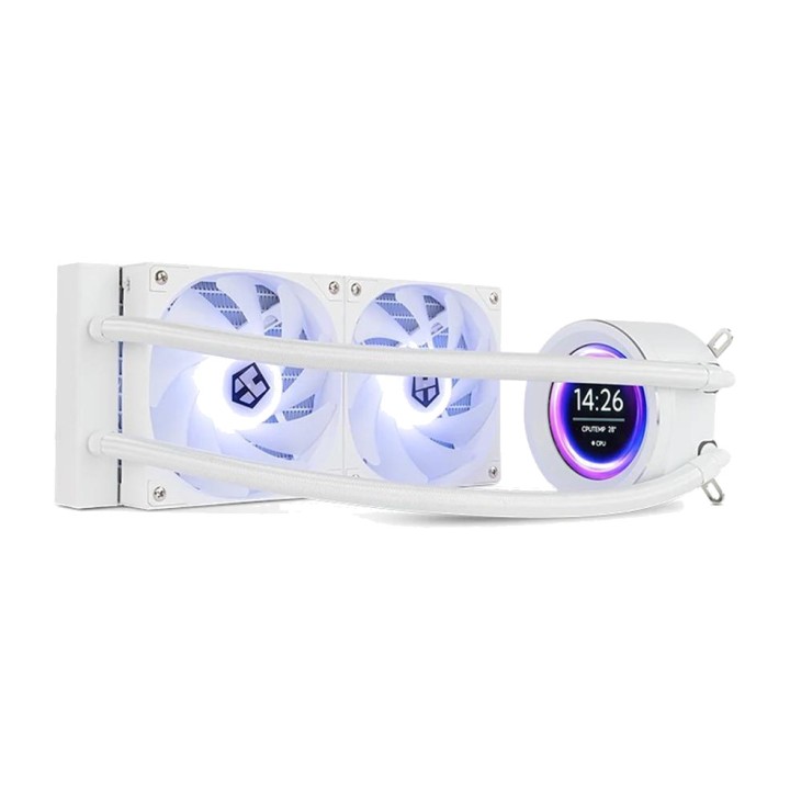 NOX Liquiddispersiekits AIO voor CPU met scherm