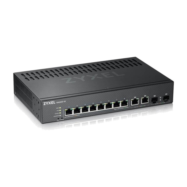 ZYXEL Switch gestionado L2 de 8 puertos Gigabit GS2220-10