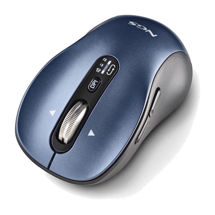 NGS Rechargeable 6-button multi-device wireless mouse