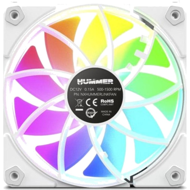 NOX ARGB case fan HUMMER-EASYLINK 120MM DSP0000023078VAR