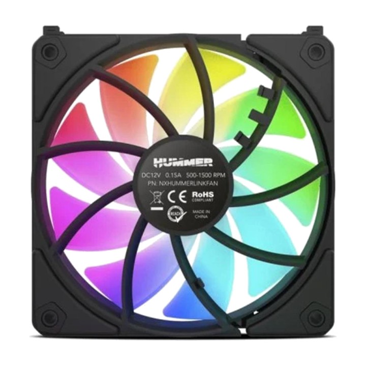 NOX ARGB-Gehäuselüfter HUMMER-EASYLINK 120MM