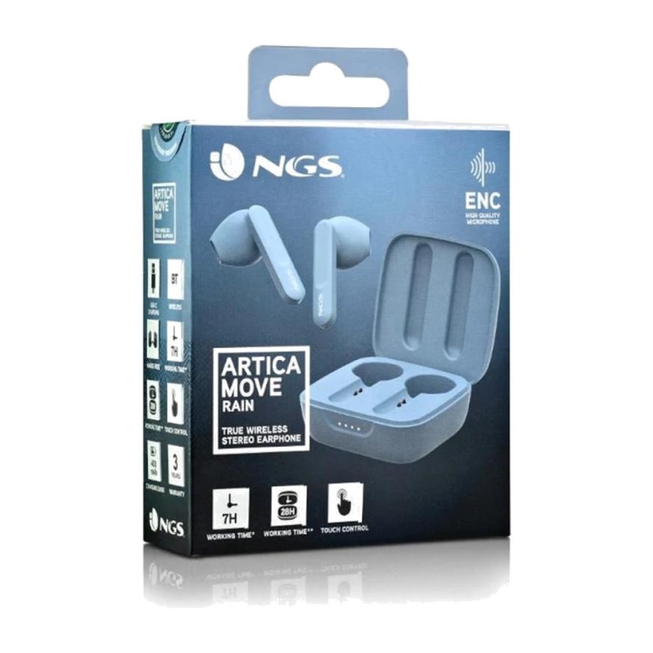 NGS Auricolari wireless Bluetooth 5.3 con custodia di