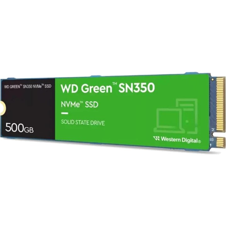 WESTERN DIGITAL Interne M.2-NVMe-SSD GREEN-SN350 500GB-PCIE