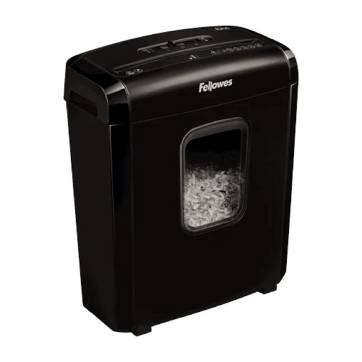 FELLOWES Aktenvernichter mit Mini-Cut 6M P-4 4X12MM 13L