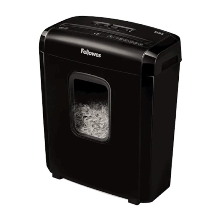 FELLOWES Distruggidocumenti a taglio mini 6M P-4 4X12MM 13L