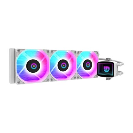 kit de refroidissement liquide aio pour cpu avec ventilateurs argb lq360 360mm