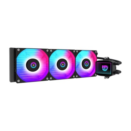 kit de refrigeración líquida aio para cpu con ventiladores argb lq360 360mm