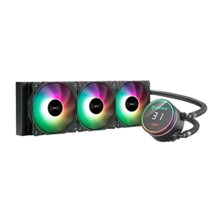 kit di raffreddamento a liquido per cpu con illuminazione argb aquastorm-360mm