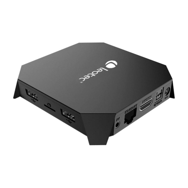 LEOTEC Lettore multimediale Android TV box 4K con