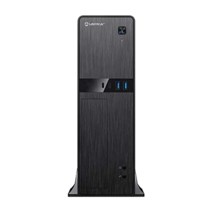 UNYKACH Mini-Tower-PC-Gehäuse mit integriertem Netzteil 2011