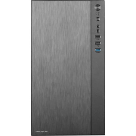 carcasă pc minitower premium cu ventilator de 120 mm anima acx micro-atx