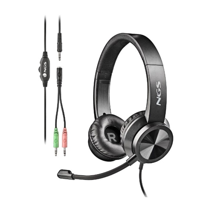 NGS On-ear headphones with microphone and 3.5 mm jack