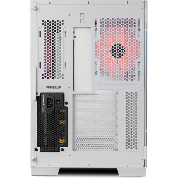 NOX Caja de ordenador gaming semitorre ATX con cristal