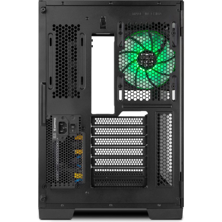 NOX Boîtier gaming moyen tour ATX avec verre trempé et