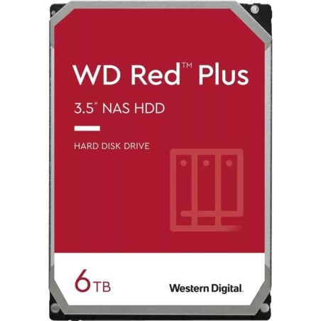 interne harde schijf van 3,5 inch voor nas red-plus wd60efpx 6tb 5400rpm