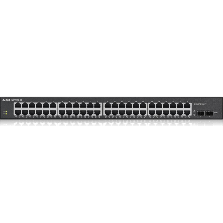 ZYXEL Switch gestionado de 48 puertos Gigabit con 2 SFP