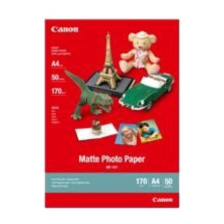 mattes fotopapier für tintenstrahldrucker mp-101 a4 50 uds