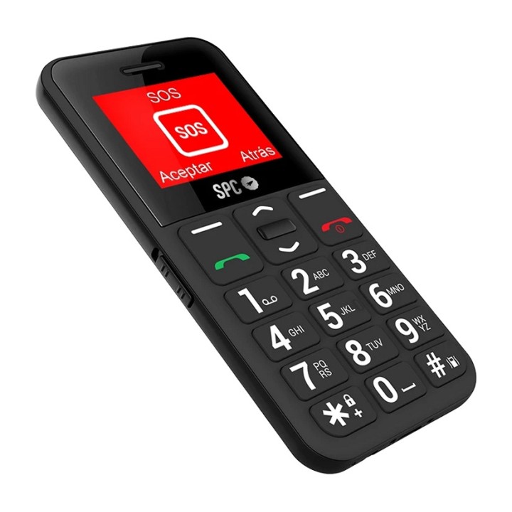 SPC Téléphone portable compact pour seniors avec radio FM et