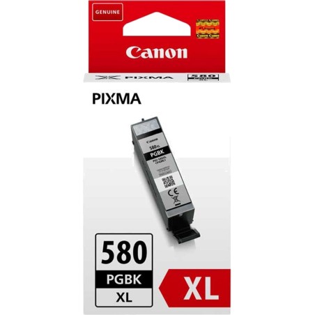 original blækpatron pgi-580pgbk xl 18,5ml