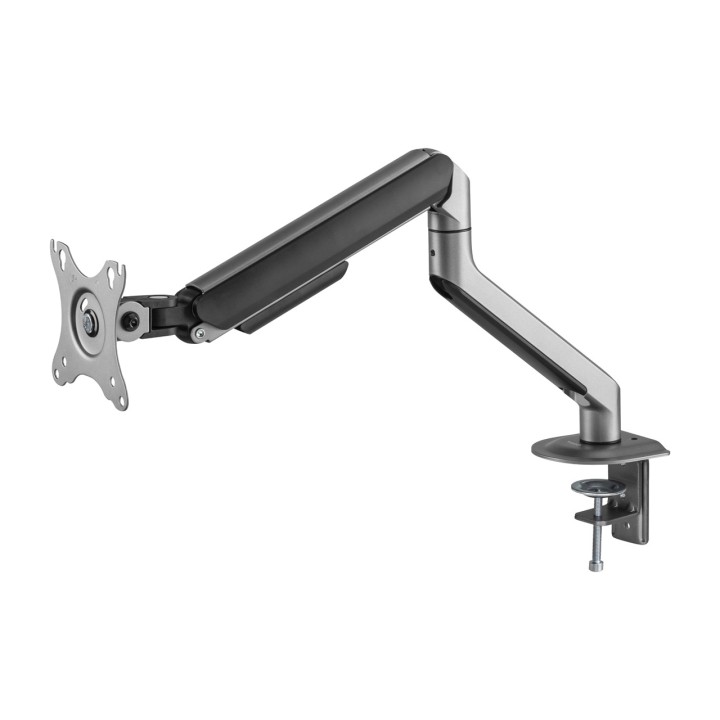TOOQ Monitor mount with spring arm and desk attachment