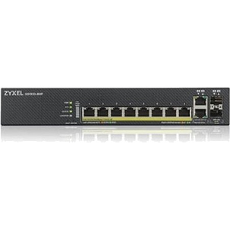 verwalteter 8-port-gigabit-poe-switch mit 2 combo-sfp gs1920-8hp v2