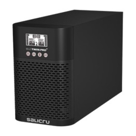 sai on-line de dupla conversão em torre com tomadas schuko slc twin-pro2 700va 630w