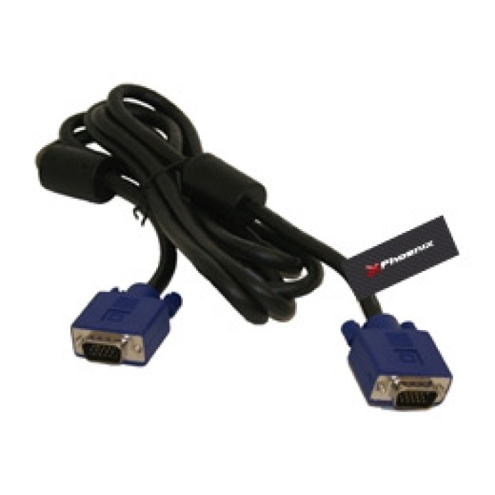 PHOENIX Cable d'extensió VGA mascle a femella D-SUB15 3M