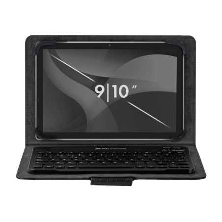 universal case with bluetooth keyboard for tablet 9"-10"